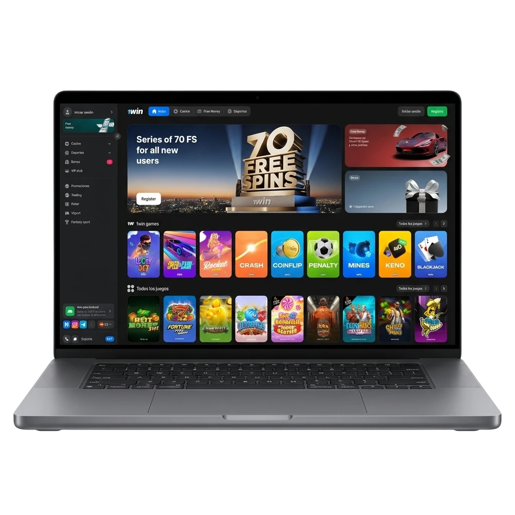 App de escritorio de 1win para Windows
