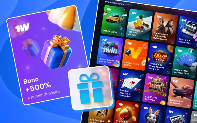 Aprovecha el bono del 500% en 1win y atrae jugadores con una oferta exclusiva.