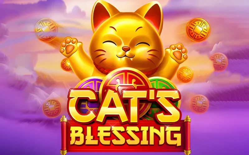 Prueba suerte con los cuatro jackpots en Cat’s Blessing en 1win.