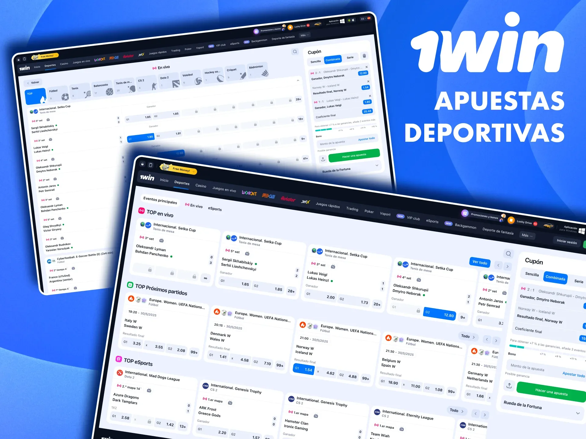 Vive la emoción de las apuestas deportivas en 1win con transmisiones en vivo.