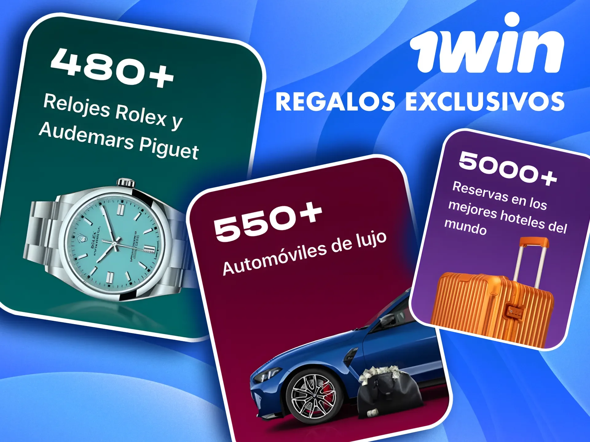 Los regalos exclusivos de 1win incluyen automóviles de lujo, relojes suizos y joyas personalizadas.