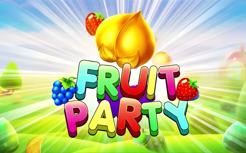 Sumérgete en la fiesta frutal de Fruit Party en 1win y aprovecha su RTP del 95.48 por ciento.