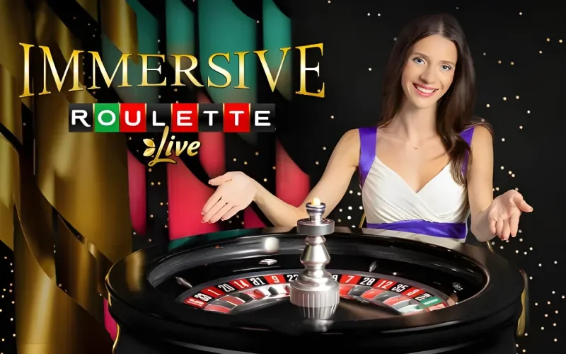 Domina el arte del juego en vivo en Immersive Roulette en 1win y alcanza premios espectaculares.