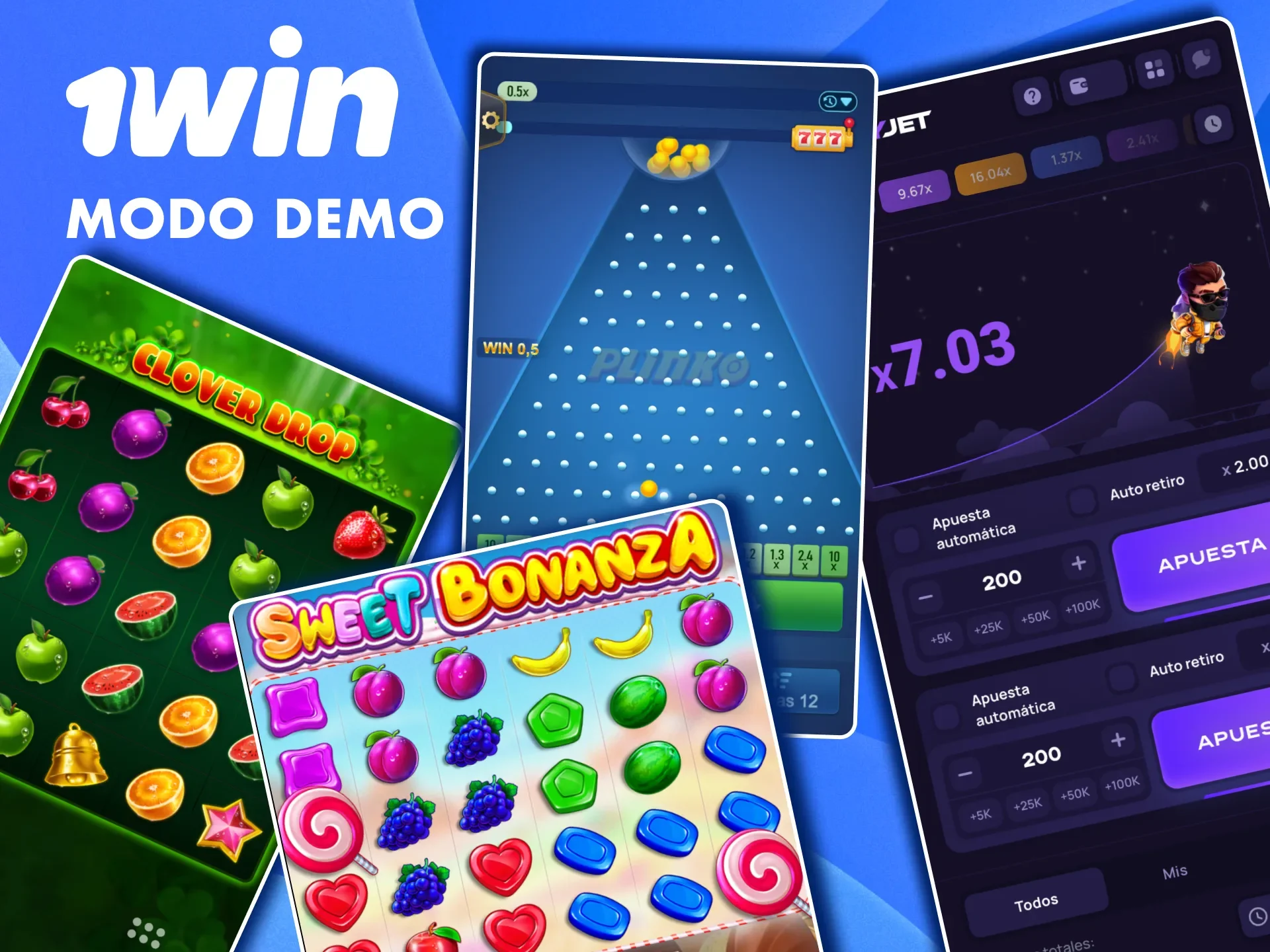 Explora el modo demo en 1win y prueba juegos sin riesgo ni depósito.