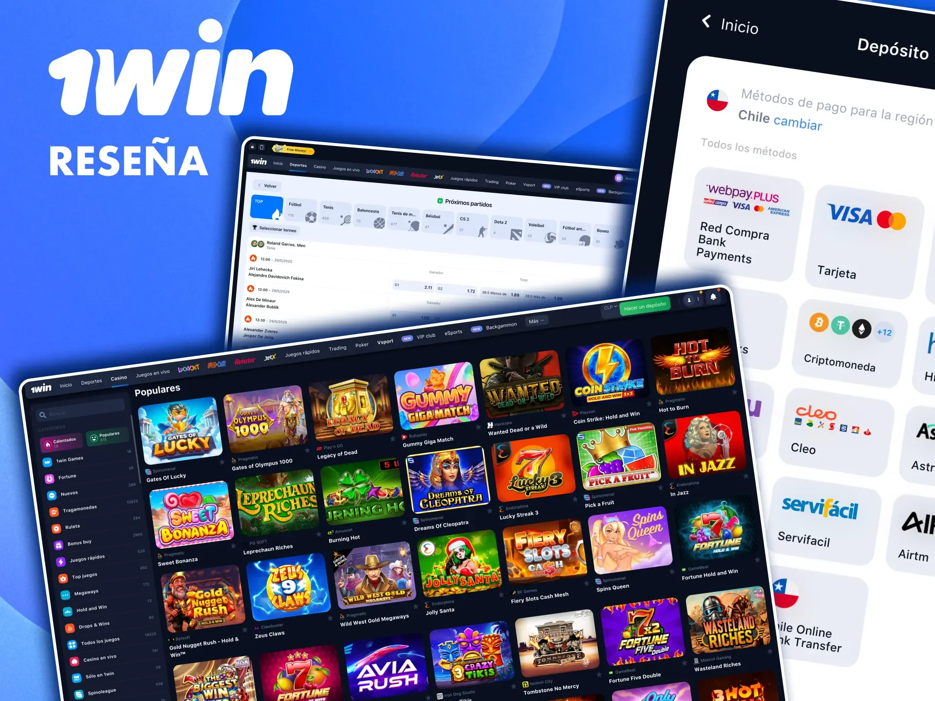 1win Chile es una plataforma global con desarrollo propio que ofrece acceso directo a iGaming.