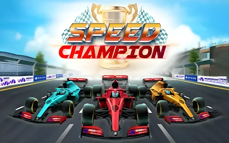 Apuesta en Speed Champion en 1win y activa los multiplicadores.