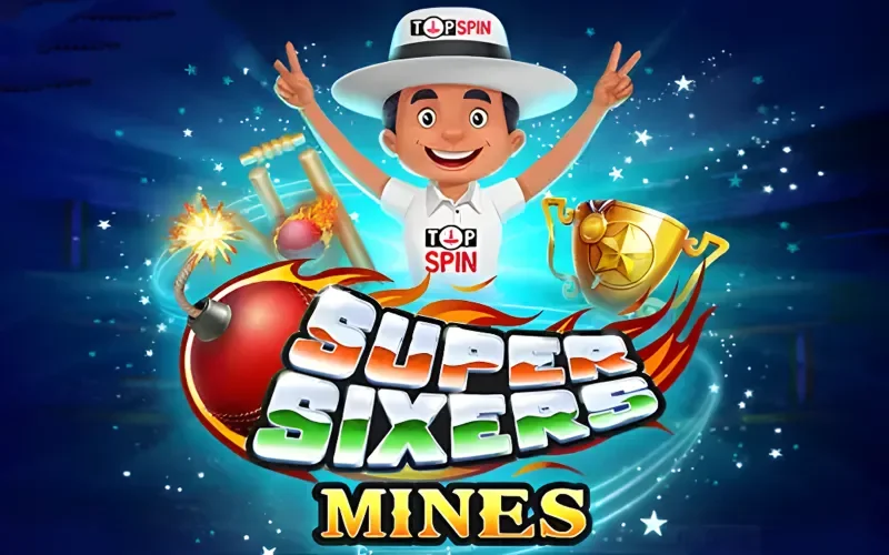 Conquista el campo de juego en Super Sixer Mines en 1win.