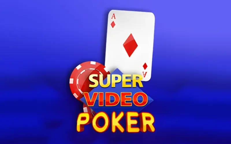 Sumérgete en la intensidad de Super Video Poker en 1win.