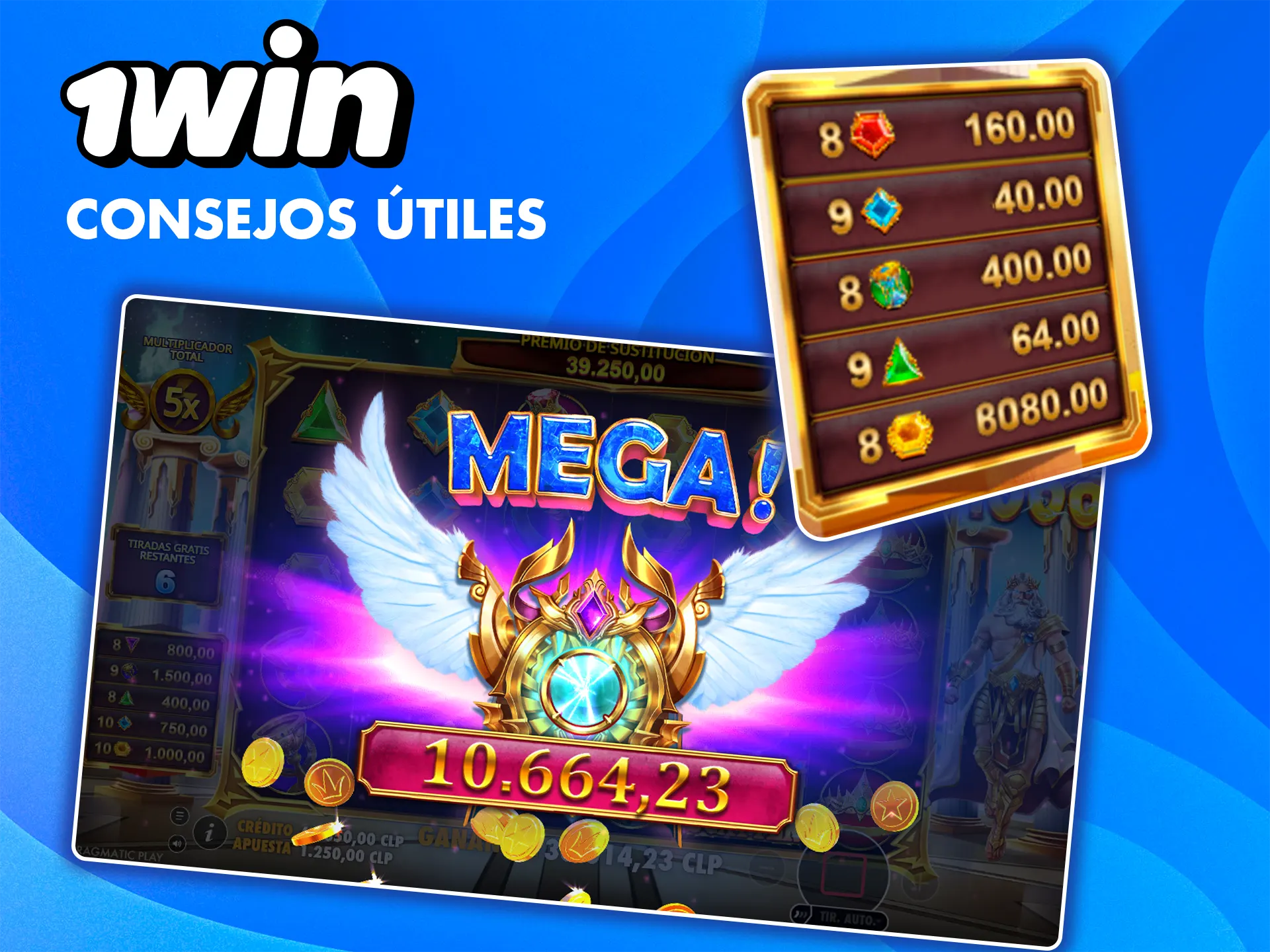 Aplica estrategias en el juego Gates of Olympus 1000 en la plataforma 1win.