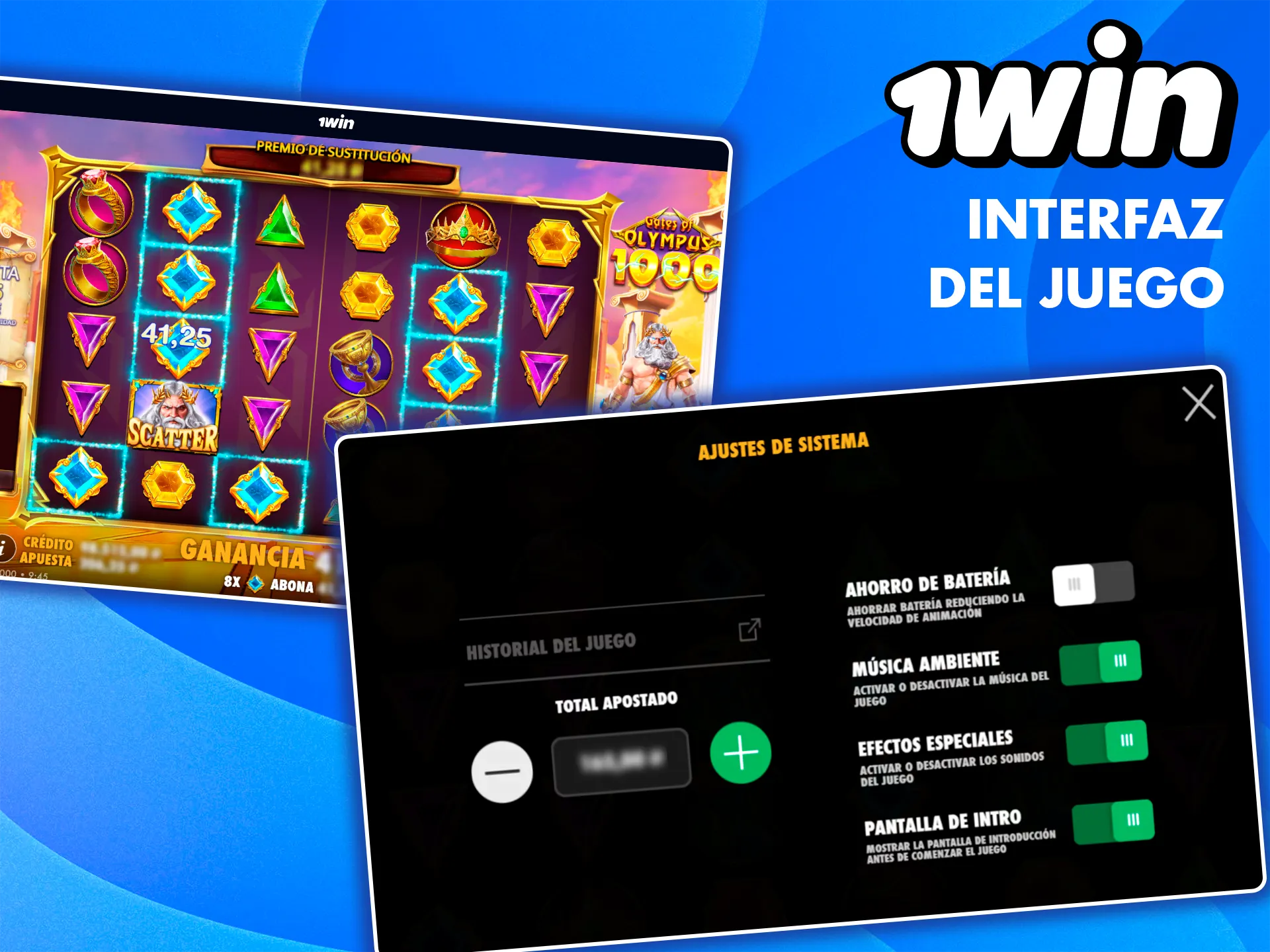 Descubre los elementos del juego Gates of Olympus 1000 en el casino 1win.
