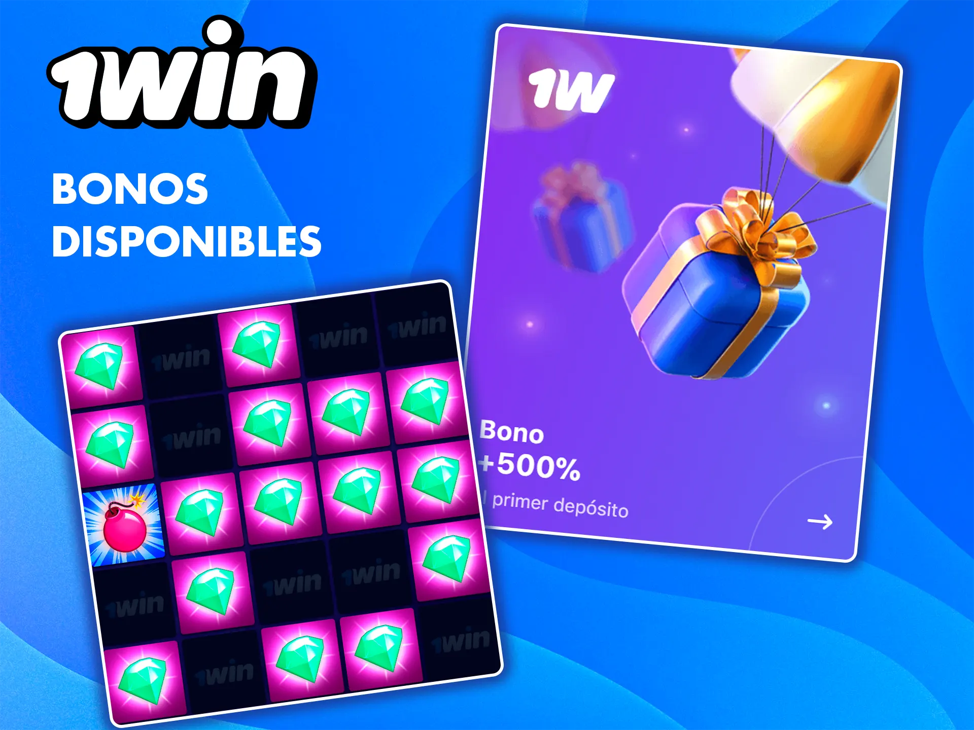 Aprovecha el generoso bono de 1win en el juego Mines.