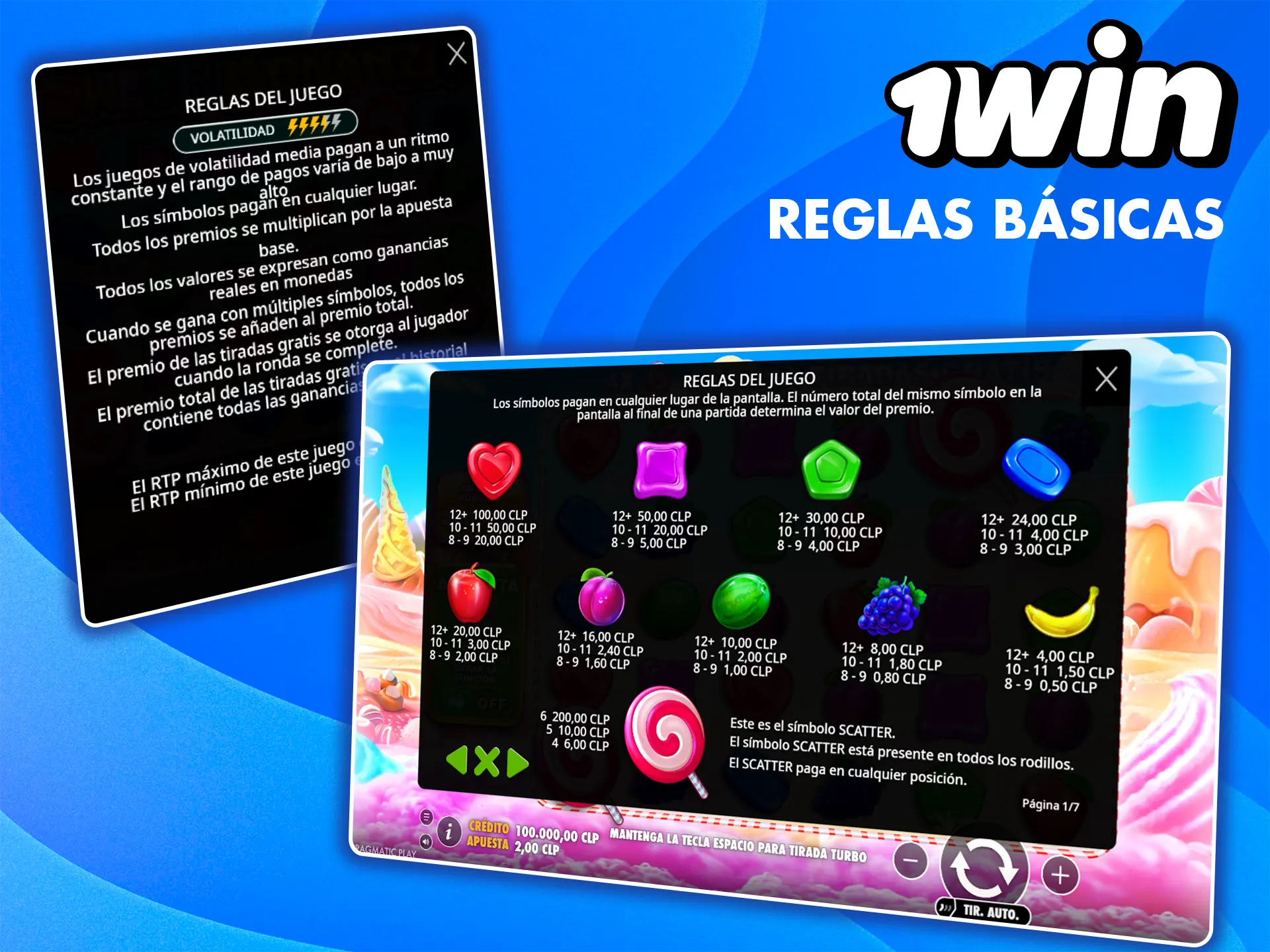 Averigua cómo funcionan los símbolos y las bonificaciones en el juego Sweet Bonanza en la plataforma 1win.