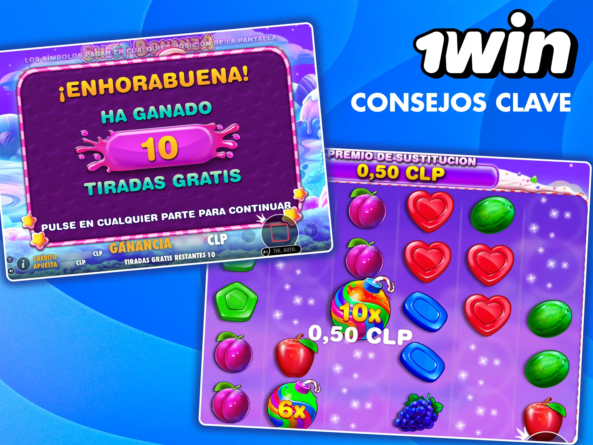 Sigue los mejores consejos para ganar en Sweet Bonanza en la plataforma 1win.