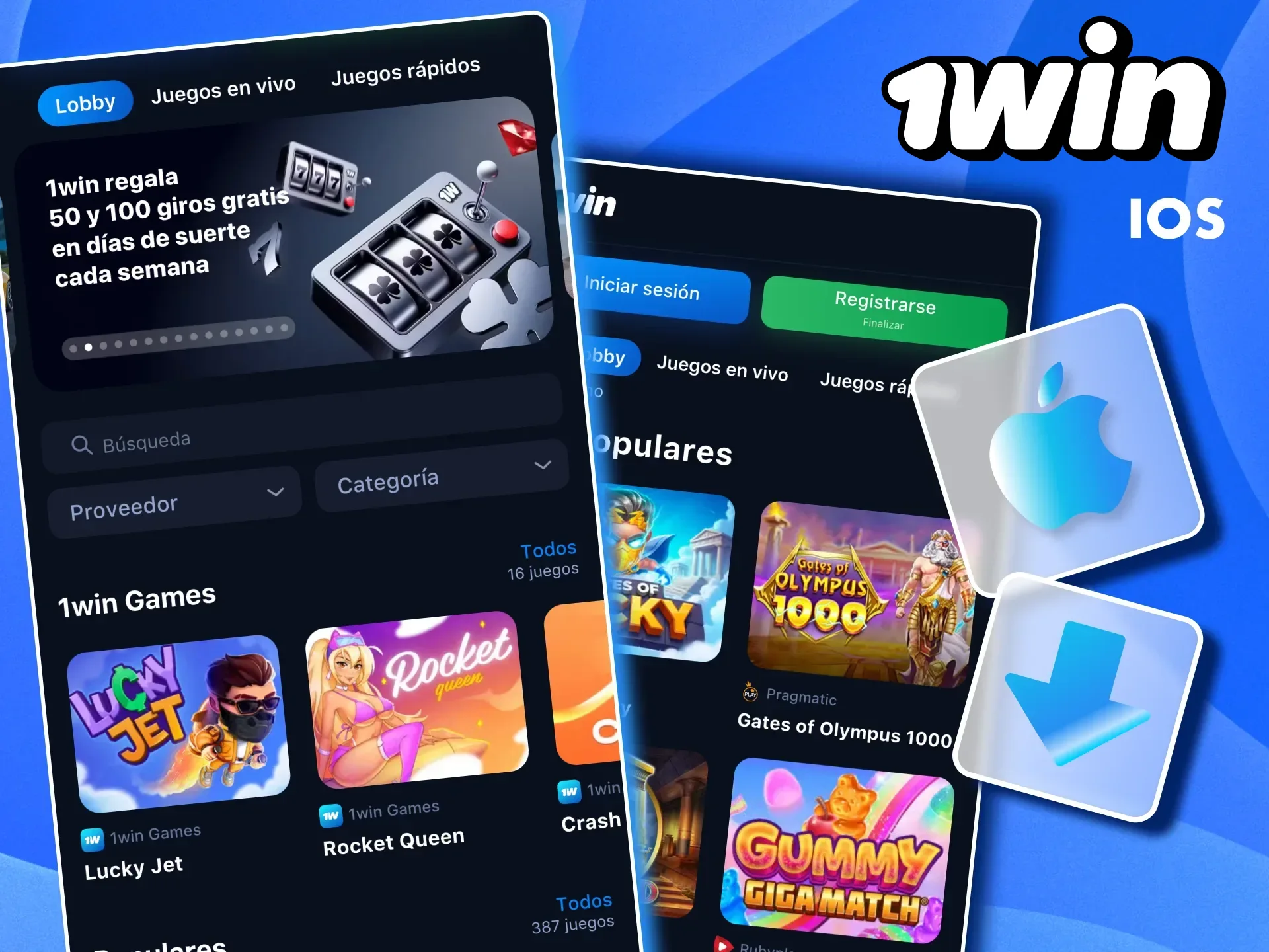 Instala la app de 1Win en iOS y accede a apuestas y juegos sin complicaciones.