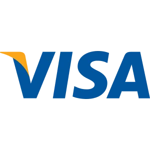 Visa logo.