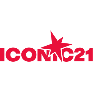 Iconic21 logo.