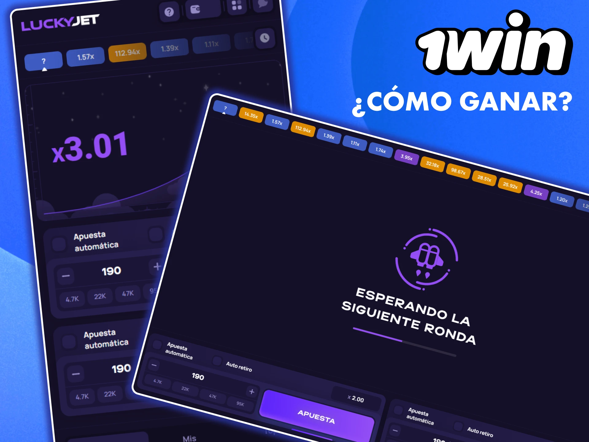 Consulte los consejos para ganar en Lucky Jet en el sitio web de 1win.